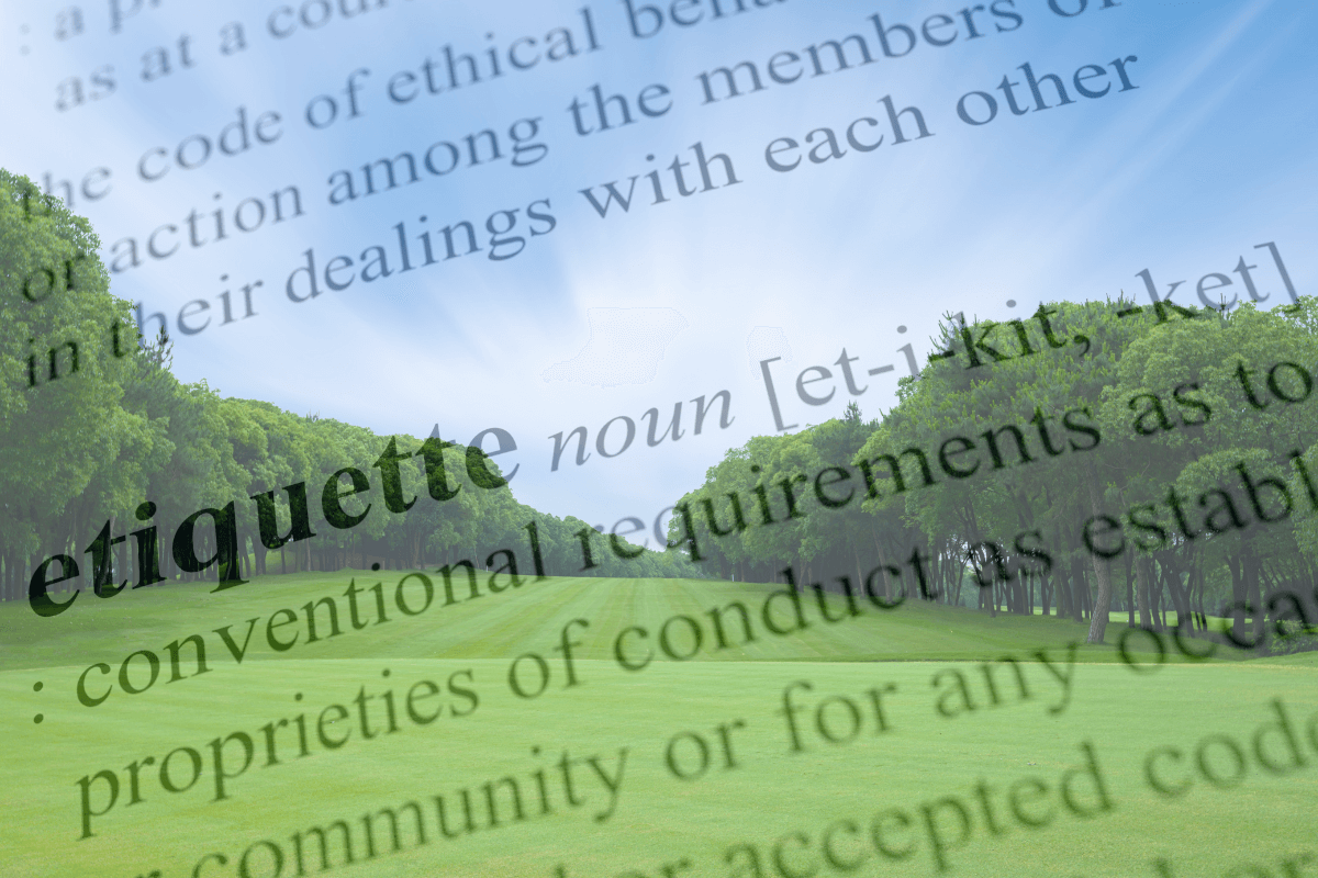 A Modern Guide to Golf Etiquette