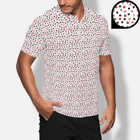 Gambler Men’s Performance Golf Polo - Golfista Apparel Co.