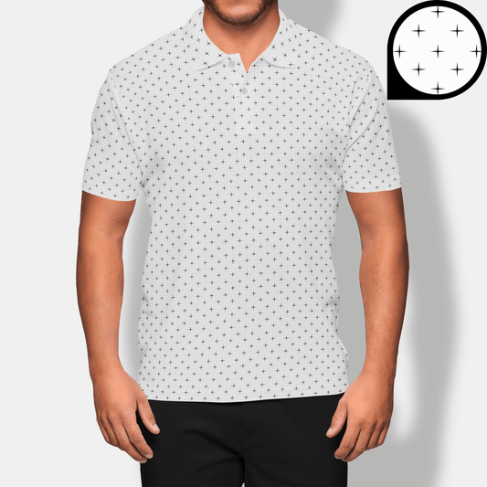 Black Star Men’s Performance Golf Polo - Golfista Apparel Co.