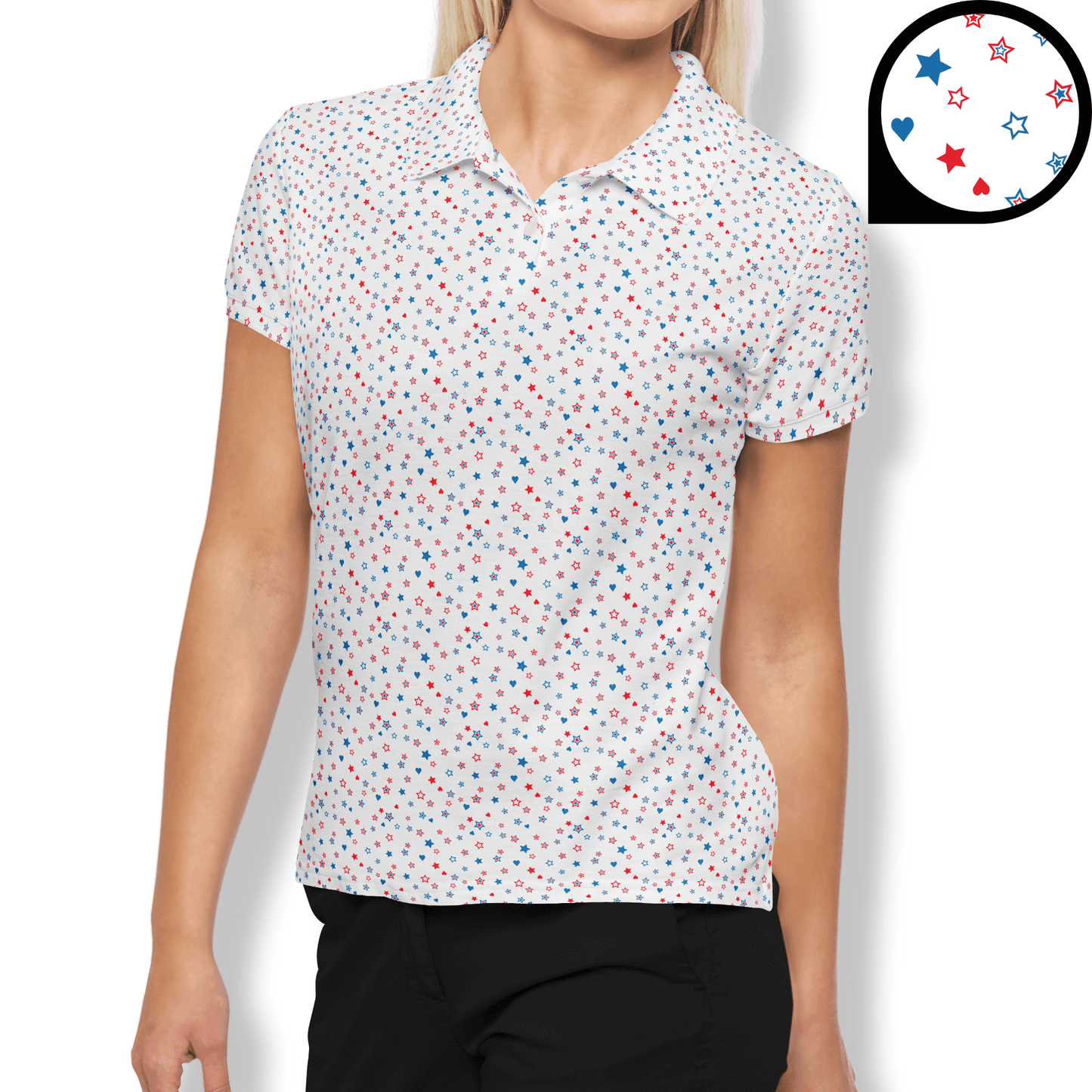 American Sweetheart Women’s Performance Golf Polo - Golfista Apparel Co.