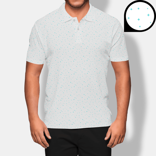 Star Struck Men's Performance Golf Polo - Golfista Apparel Co.