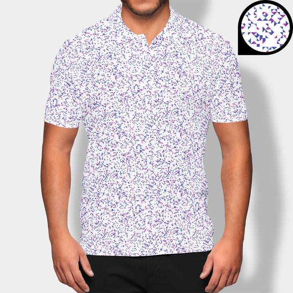 Confetti Men’s Performance Golf Polo