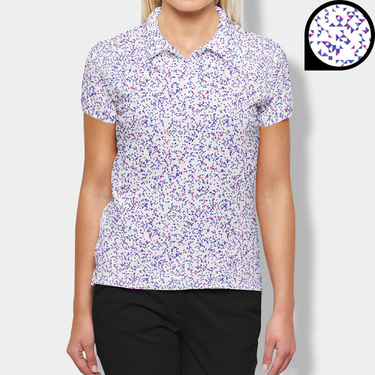 Confetti Women’s Performance Golf Polo