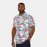 Good Vibes Performance Golf Polo Model Front