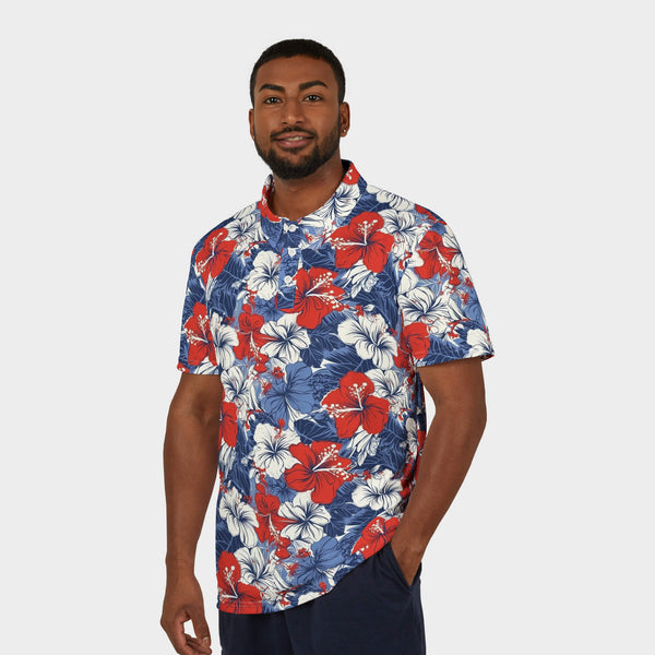 Magnum Performance Golf Polo Model Front