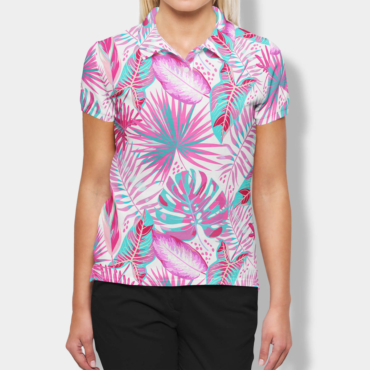 Neon Tide Women’s Performance Golf Polo