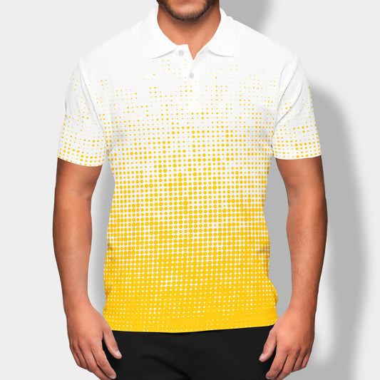 Orange Haze Men’s Performance Golf Polo