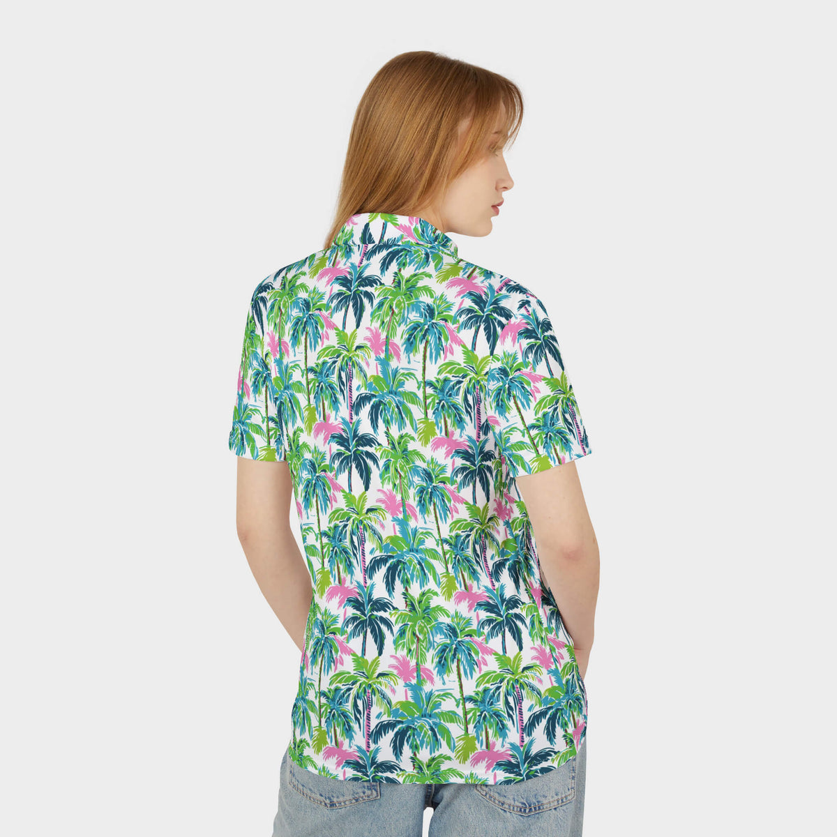 Palm Beach Performance Golf Polo Model Back