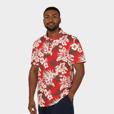 Red Tide Performance Golf Polo Model Front