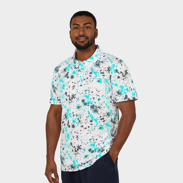 Splash Performance Golf Polo Model Front