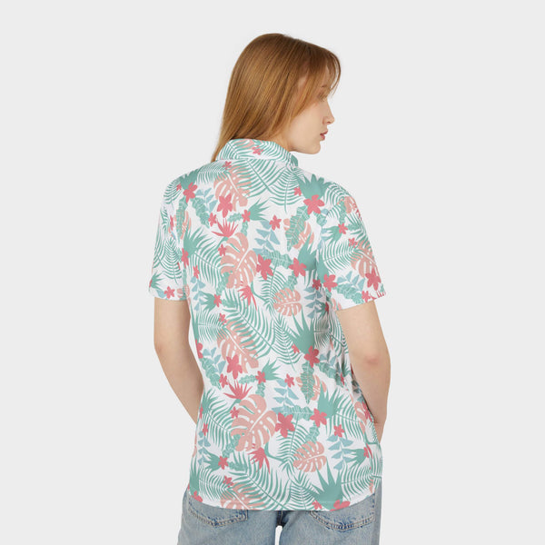 Sunburst Performance Golf Polo Model Back