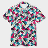 Throwback Performance Golf Polo Front