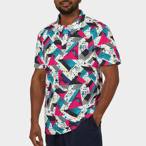 Throwback Performance Golf Polo