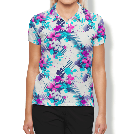 Aloha Women’s Performance Golf Polo - Golfista Apparel Co.