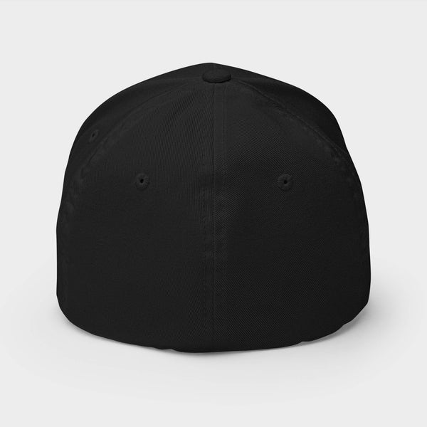 Black Flexfit Golf Hat