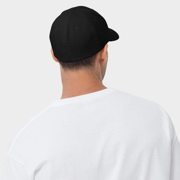 Black Flexfit Golf Hat