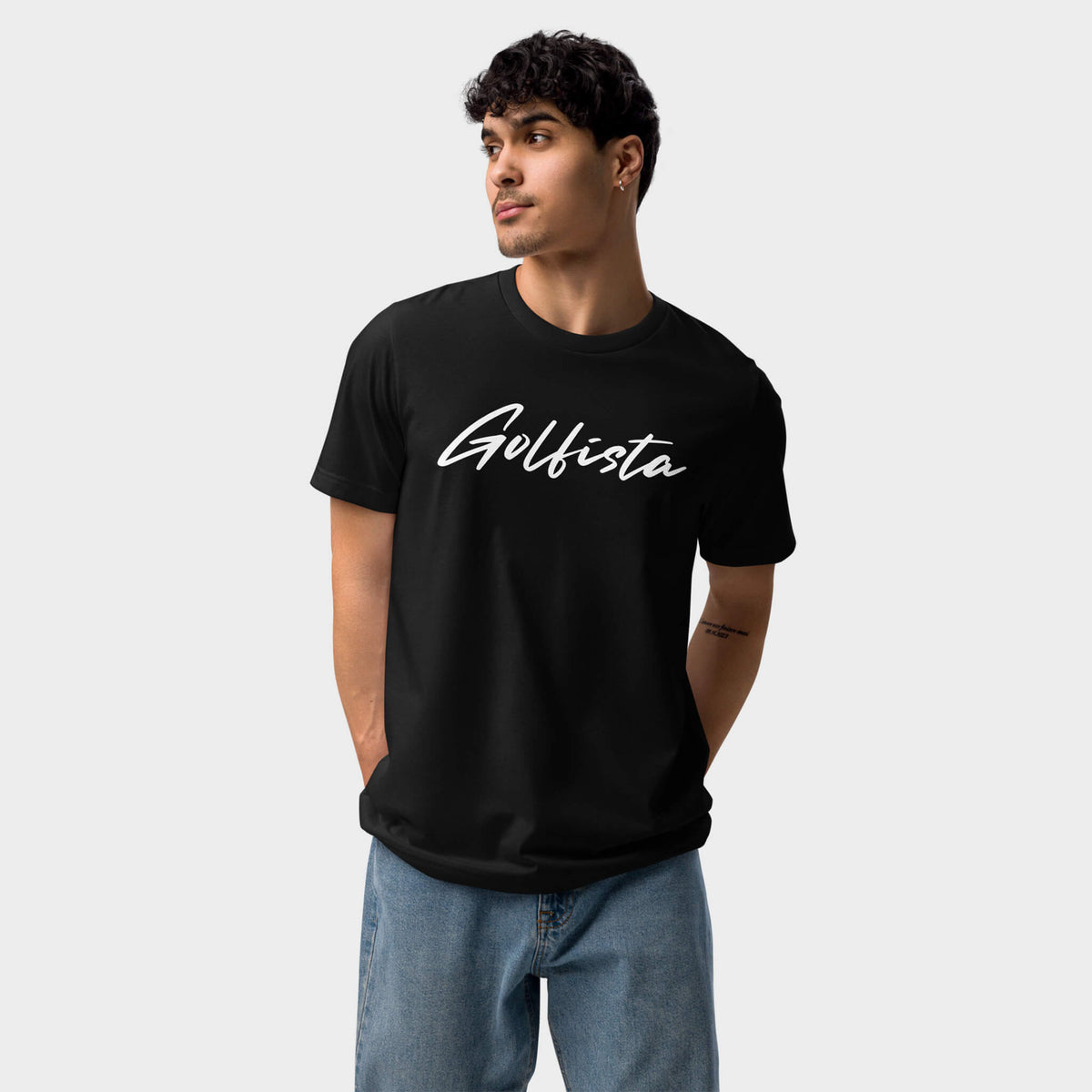 Black Golfista Eco Tee