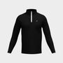 Black Performance Quarter Zip