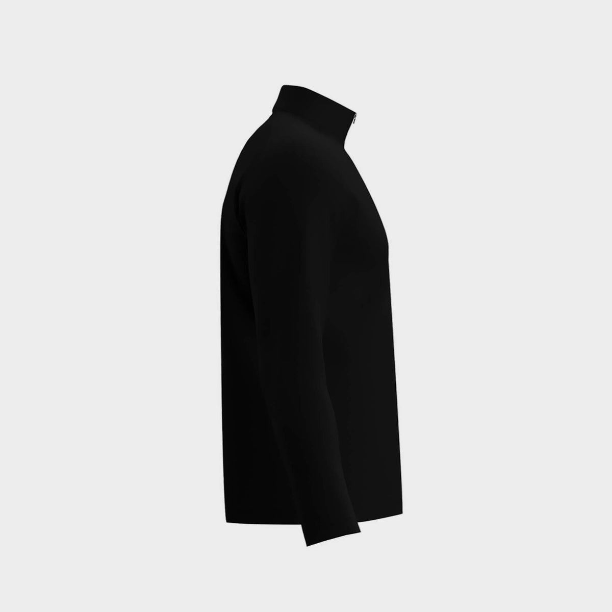 Black Performance Quarter Zip