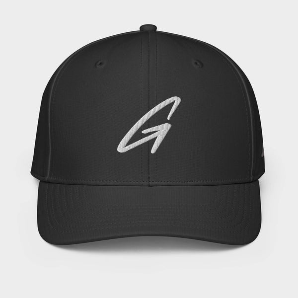 Black Sustainable Performance Golf Hat