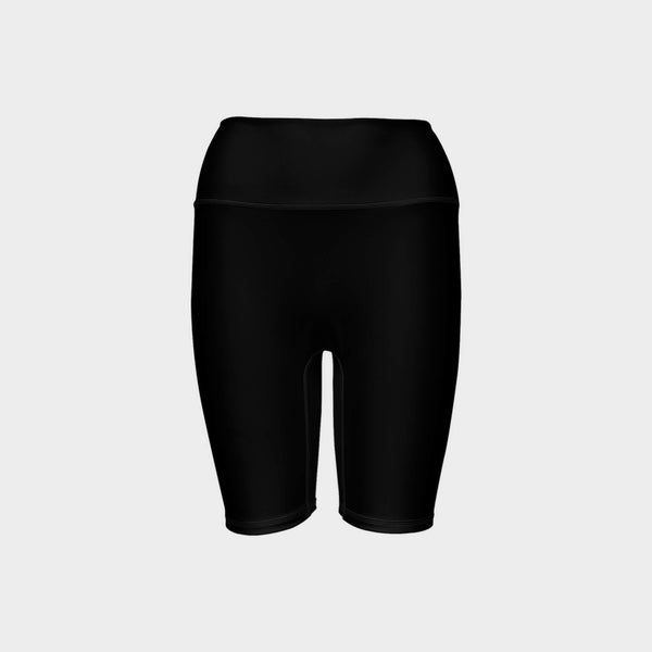 Black Women's Performance Golf Biker Shorts