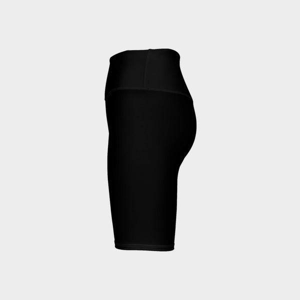 Black Women's Performance Golf Biker Shorts