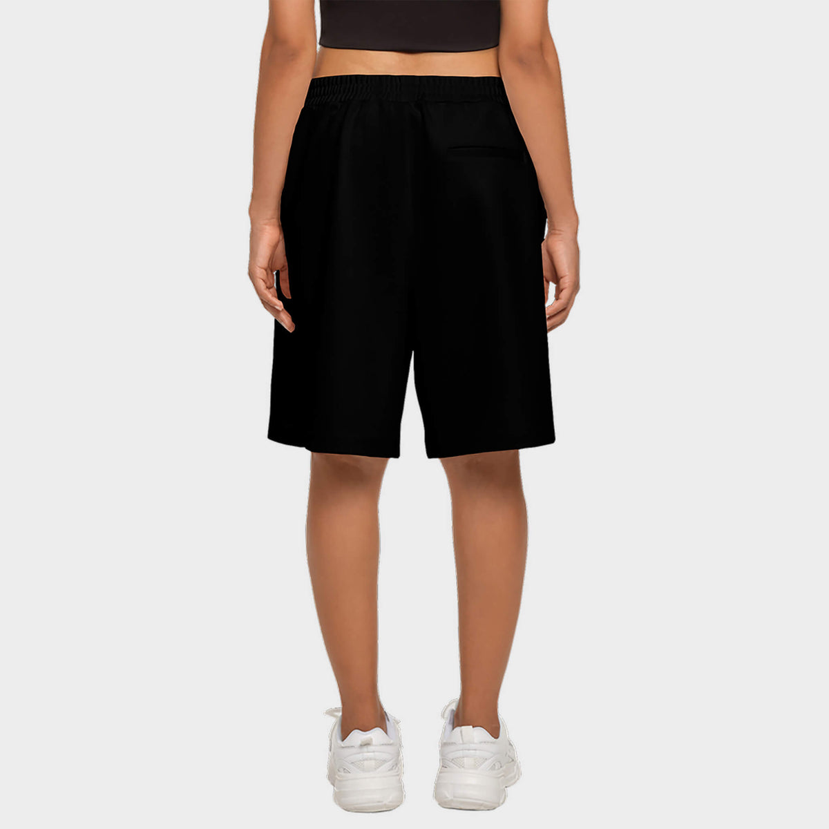 Black Women's Casual Golf Shorts