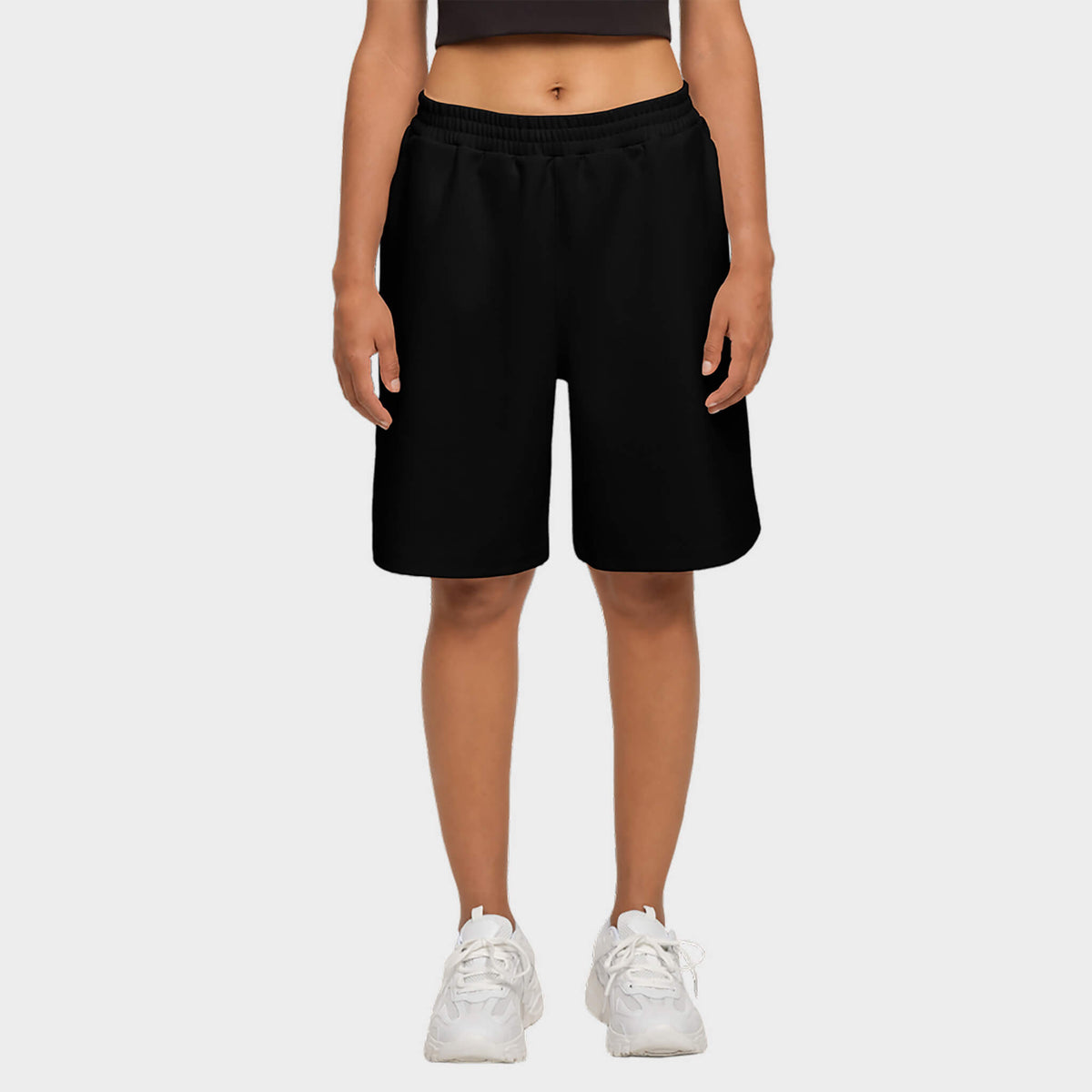 Black Women's Casual Golf Shorts