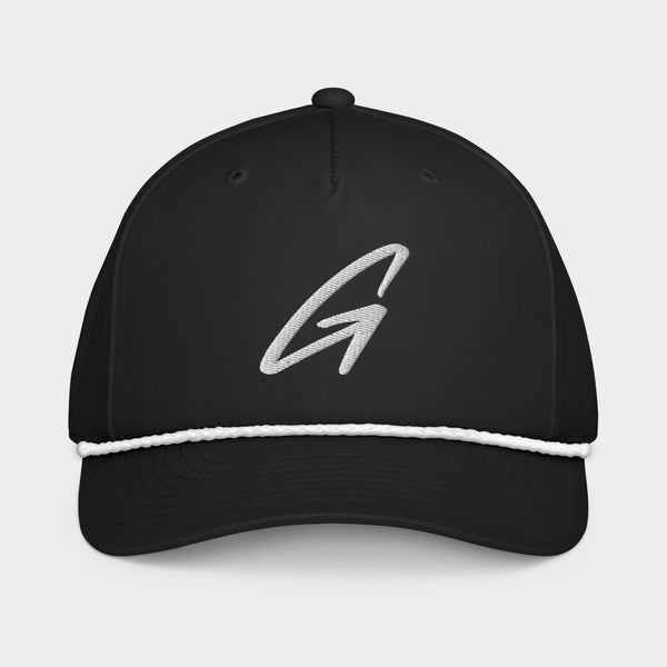 Black Classic Rope Hat