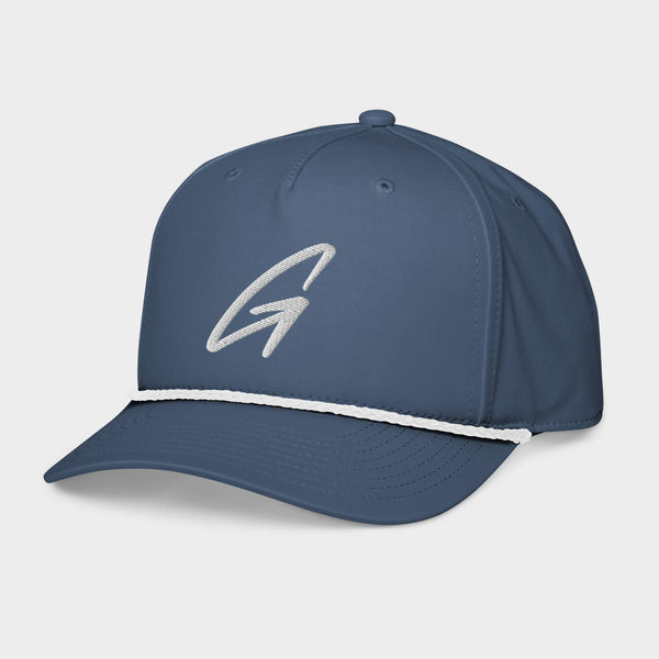 Blue Classic Rope Hat