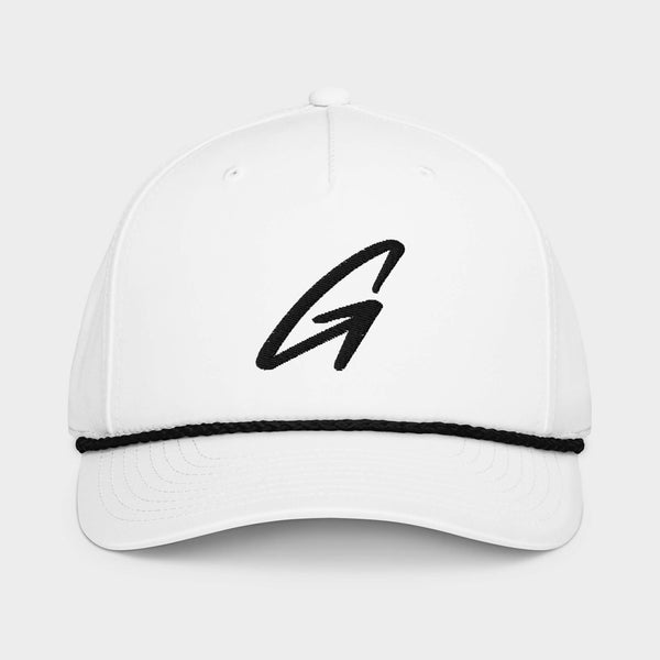 White Classic Rope Hat