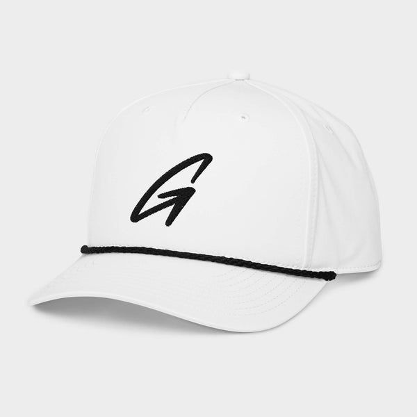 White Classic Rope Hat