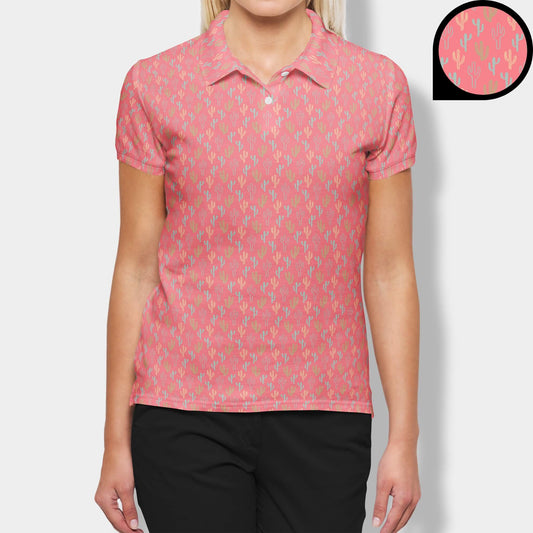 Desert Dreams Women's Performance Golf Polo