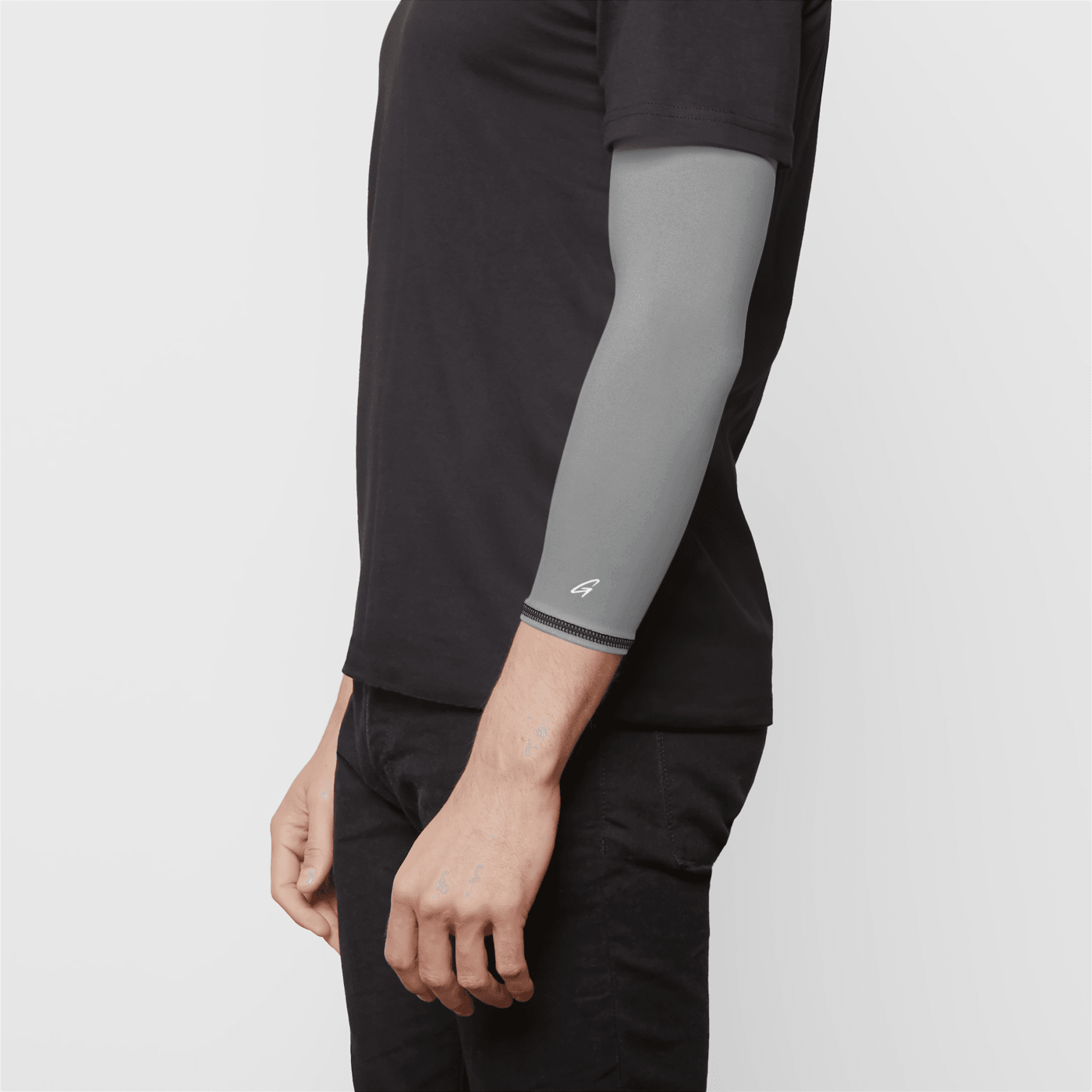 Grey Sun Sleeve - Golfista Apparel Co.