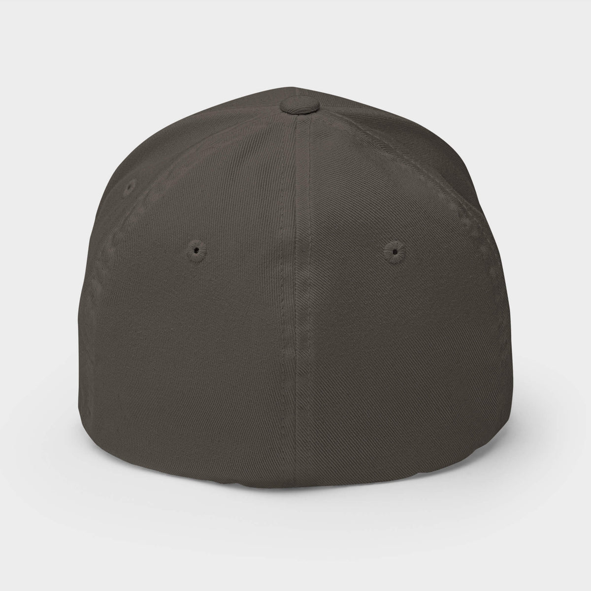 Grey Flexfit Golf Hat