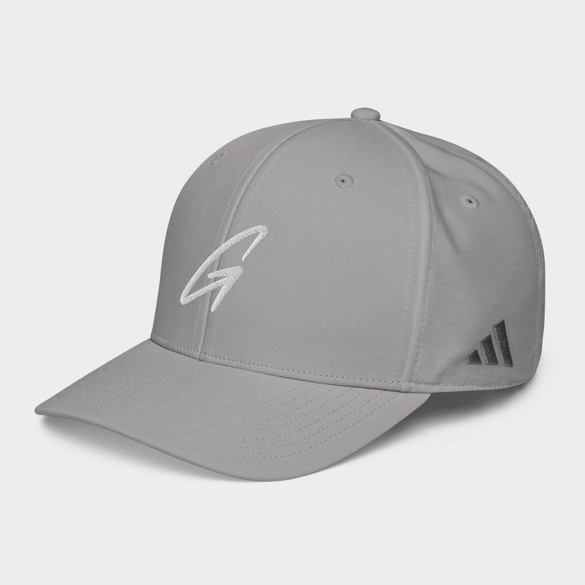 Grey Sustainable Performance Golf Hat