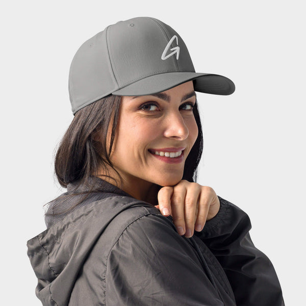 Grey Sustainable Performance Golf Hat