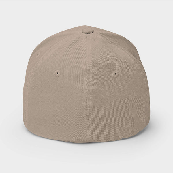 Khaki Flexfit Golf Hat