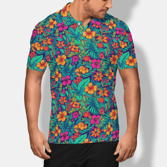 Luau Legend Men’s Performance Golf Polo - Golfista Apparel Co.