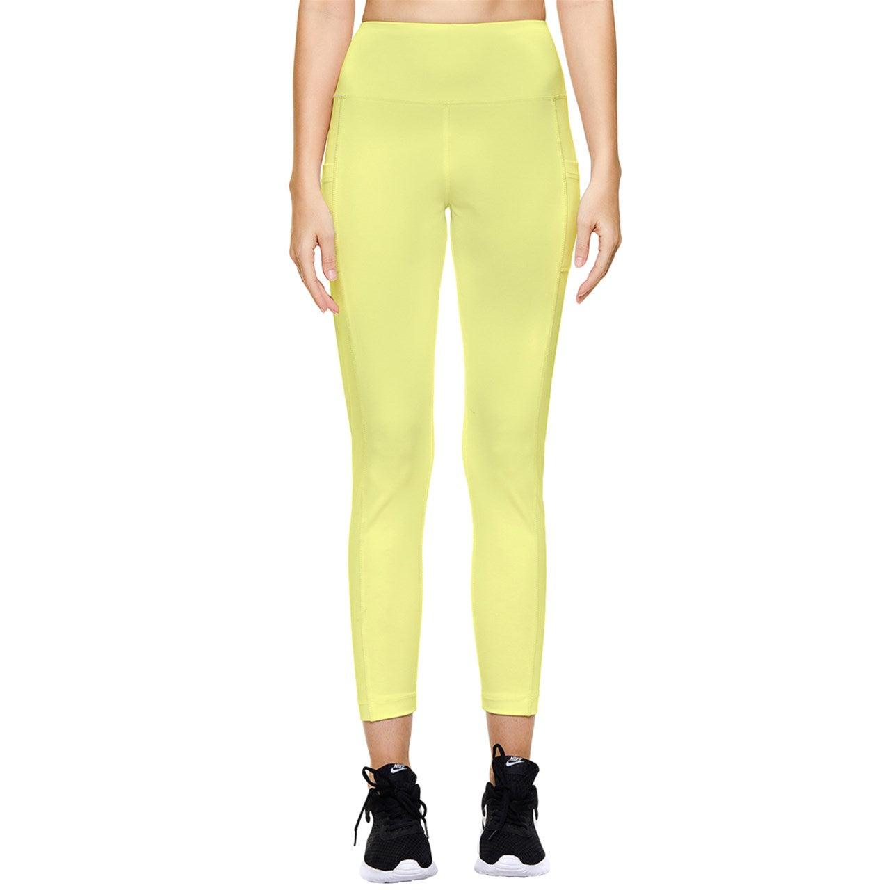 Mellow Yellow Pro Form Leggings - Golfista Apparel Co.