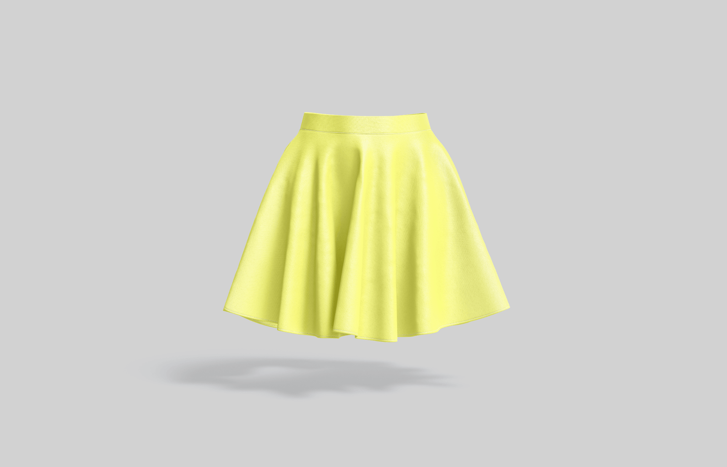 Mellow Yellow Swing Style Skort - Golfista Apparel Co.