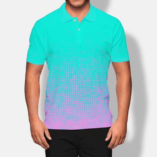 Miami Vice Men’s Performance Golf Polo - Golfista Apparel Co.