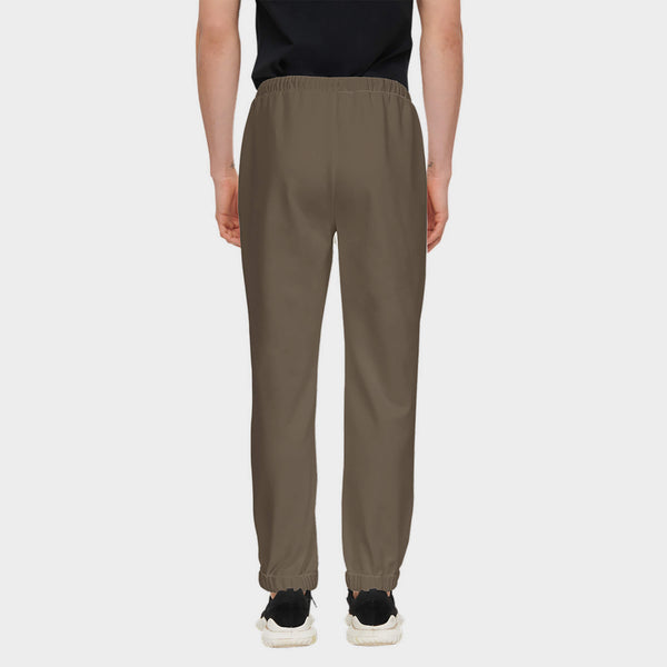 Mocha Brown Men's Casual Golf Joggers