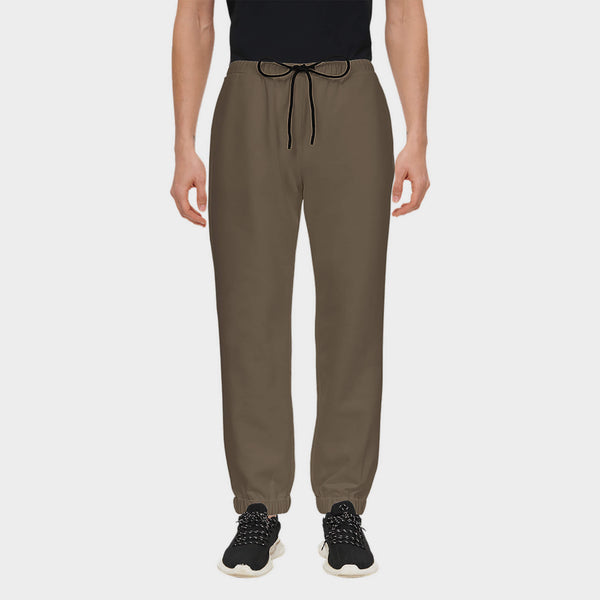 Mocha Brown Men's Casual Golf Joggers