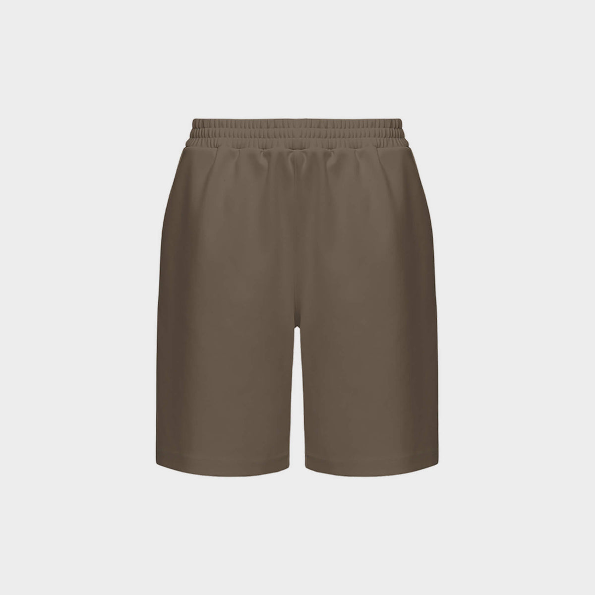 Mocha Brown Women's Casual Golf Shorts