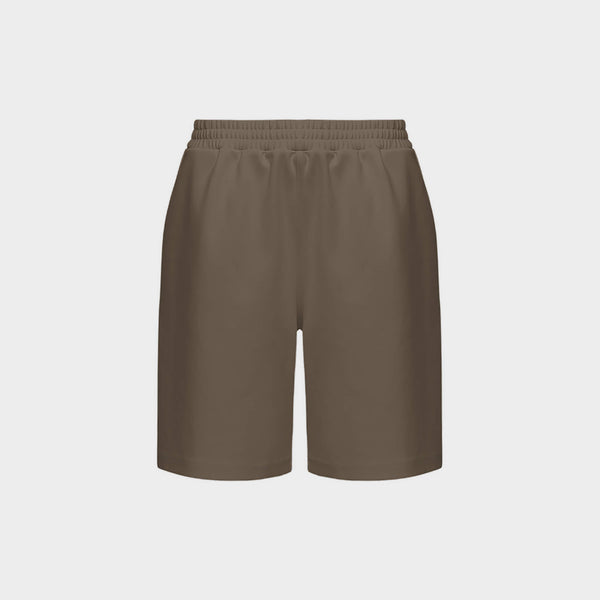 Mocha Brown Women's Casual Golf Shorts