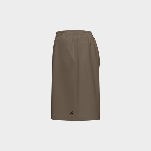 Mocha Brown Women's Casual Golf Shorts