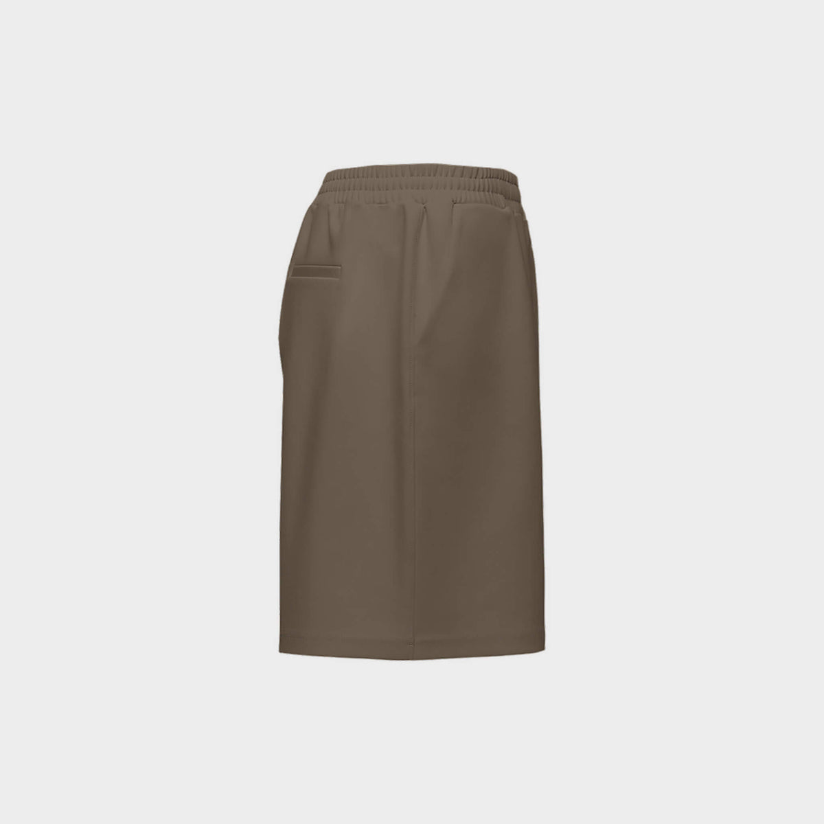 Mocha Brown Women's Casual Golf Shorts