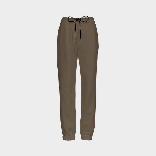 Mocha Brown Women's Casual Golf Joggers