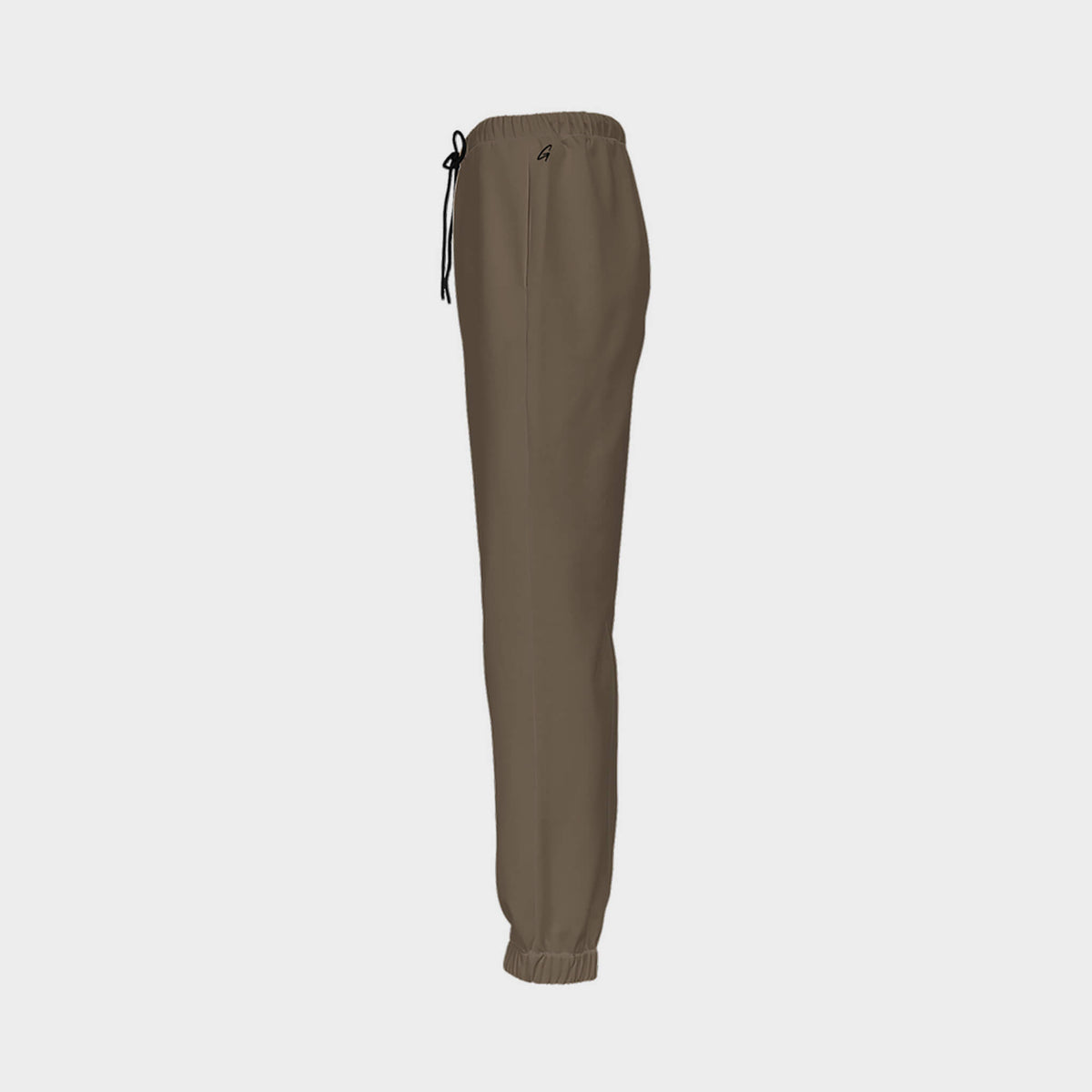 Mocha Brown Women's Casual Golf Joggers